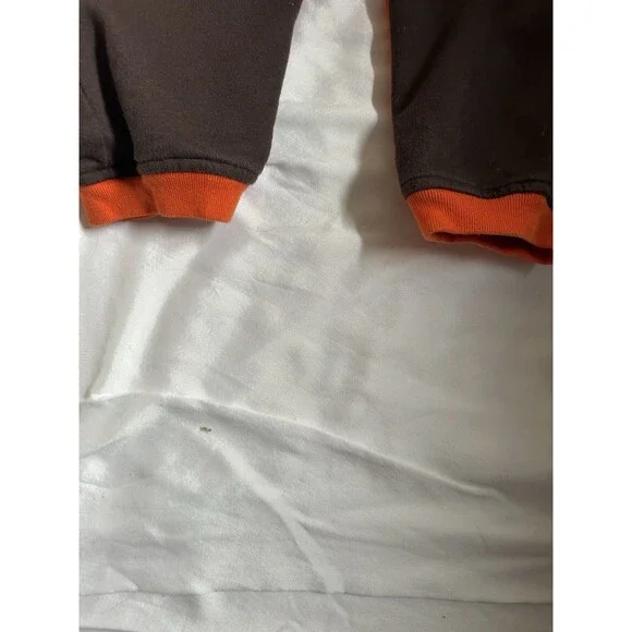 Cleveland Browns NFL Romper / Coverall — Brown & Orange Vintage 24 Months - Picture 10 of 10